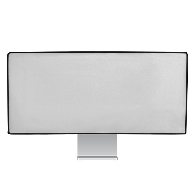 PC, gaming si accesorii - Desktop PC & monitoare - Accesorii monitoare - Husa Kwmobile pentru monitor 34-35 inch, protectie la zgarieturi, textil, alb - Infinity.ro
