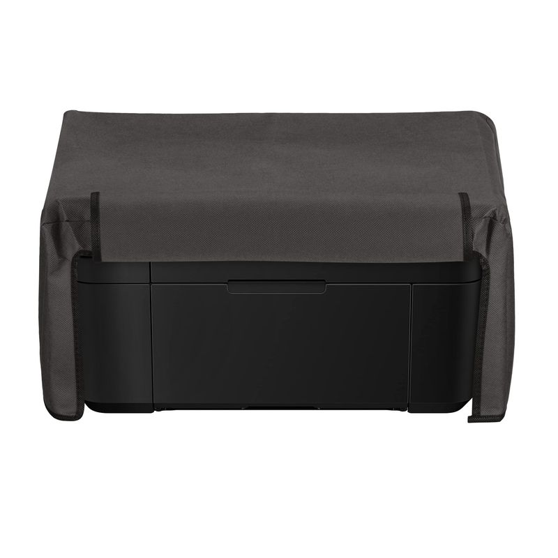 PC, gaming si accesorii - Imprimante, scanere & consumabile - Consumabile si accesorii - Accesorii imprimante - Husa imprimanta Kwmobile pentru Canon PIXMA TR4650, TR4651, TR4751i, antizgarieturi, antipraf, textil, gri - Infinity.ro