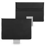 PC, gaming si accesorii - Desktop PC & monitoare - Accesorii monitoare - Husa Kwmobile pentru Apple iMac 24 inch, protectie la zgarieturi, plastic, negru - Infinity.ro