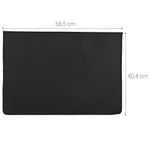 PC, gaming si accesorii - Desktop PC & monitoare - Accesorii monitoare - Husa Kwmobile pentru Apple iMac 24 inch, protectie la zgarieturi, plastic, negru - Infinity.ro