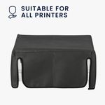 PC, gaming si accesorii - Imprimante, scanere & consumabile - Consumabile si accesorii - Accesorii imprimante - Husa imprimanta Kwmobile pentru HP Envy Inspire 7220e, Inspire 7255e, antizgarieturi, antipraf, textil, gri - Infinity.ro