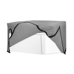PC, gaming si accesorii - Imprimante, scanere & consumabile - Consumabile si accesorii - Accesorii imprimante - Husa imprimanta Kwmobile pentru HP LaserJet MFP M140w, antizgarieturi, antipraf, textil, gri - Infinity.ro
