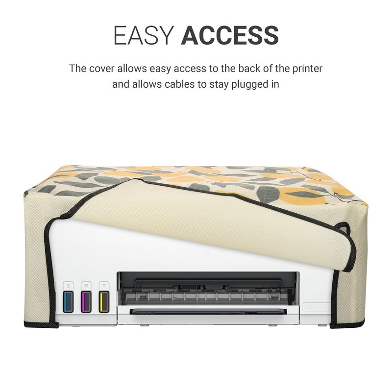 PC, gaming si accesorii - Imprimante, scanere & consumabile - Consumabile si accesorii - Accesorii imprimante - Husa imprimanta Kwmobile pentru HP Smart Tank 5105, Smart Tank 5101, antizgarieturi, antipraf, textil, multicolor - Infinity.ro