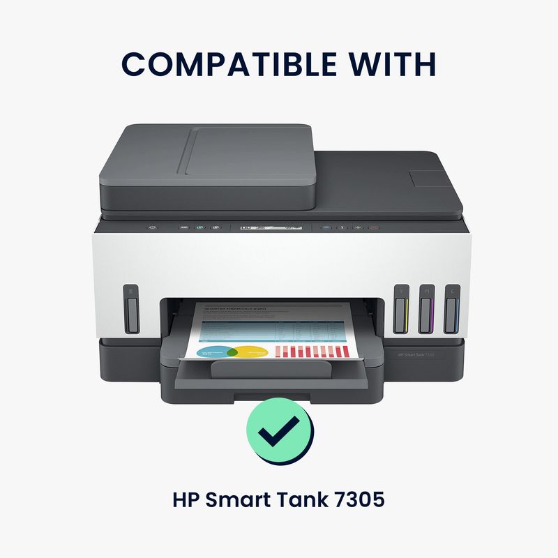 PC, gaming si accesorii - Imprimante, scanere & consumabile - Consumabile si accesorii - Accesorii imprimante - Husa imprimanta Kwmobile pentru HP Smart Tank 7305, antipraf, design pisici, in (panza), multicolor - Infinity.ro