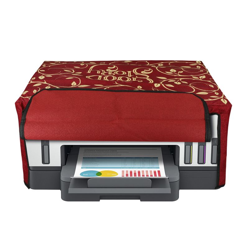 PC, gaming si accesorii - Imprimante, scanere & consumabile - Consumabile si accesorii - Accesorii imprimante - Husa imprimanta Kwmobile pentru HP Smart Tank 7305, antipraf, in (panza), multicolor - Infinity.ro