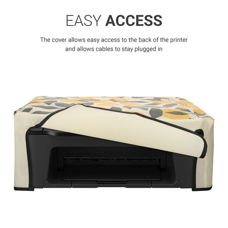 PC, gaming si accesorii - Imprimante, scanere & consumabile - Consumabile si accesorii - Accesorii imprimante - Husa imprimanta Kwmobile pentru Canon PIXMA TS3550i, TS3551i, antizgarieturi, antipraf, textil, multicolor - Infinity.ro
