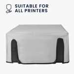 PC, gaming si accesorii - Imprimante, scanere & consumabile - Consumabile si accesorii - Accesorii imprimante - Husa imprimanta Kwmobile pentru Epson WorkForce Pro WF-3820, antizgarieturi, antipraf, textil, gri - Infinity.ro