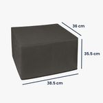 PC, gaming si accesorii - Imprimante, scanere & consumabile - Consumabile si accesorii - Accesorii imprimante - Husa imprimanta Kwmobile pentru Epson EcoTank ET-5150, antizgarieturi, antipraf, textil, gri - Infinity.ro