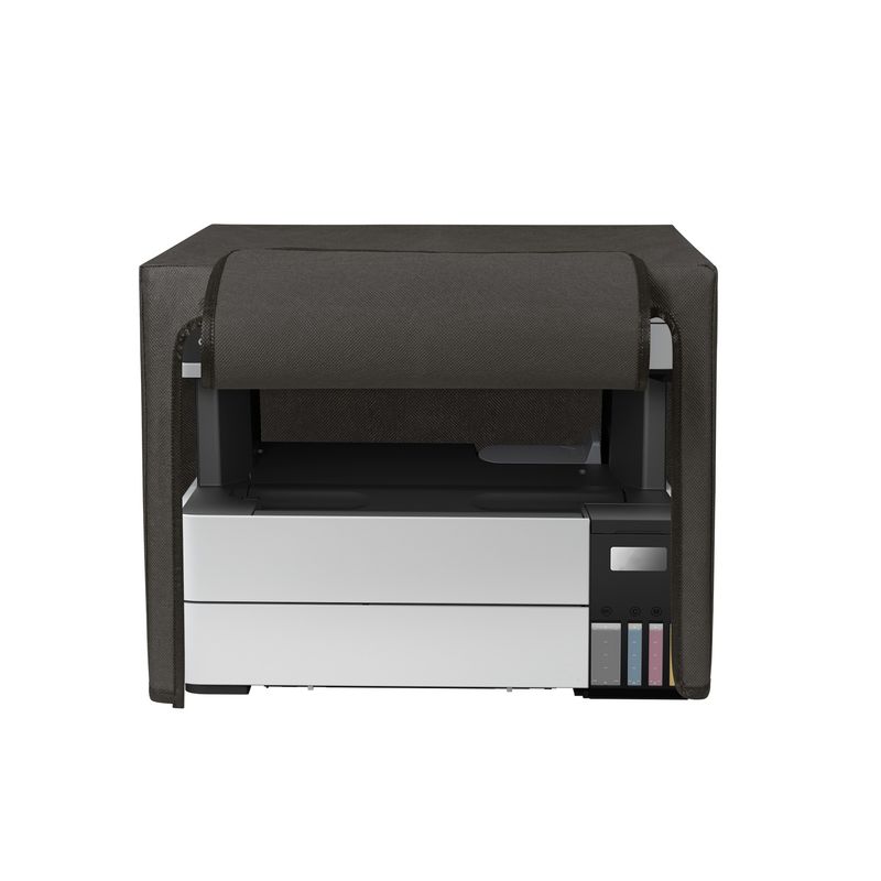 PC, gaming si accesorii - Imprimante, scanere & consumabile - Consumabile si accesorii - Accesorii imprimante - Husa imprimanta Kwmobile pentru Epson EcoTank ET-5150, antizgarieturi, antipraf, textil, gri - Infinity.ro