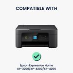 PC, gaming si accesorii - Imprimante, scanere & consumabile - Consumabile si accesorii - Accesorii imprimante - Husa imprimanta Kwmobile pentru Epson Expression Home XP-3200, XP-4200, XP-4205, antipraf, in (panza), multicolor - Infinity.ro