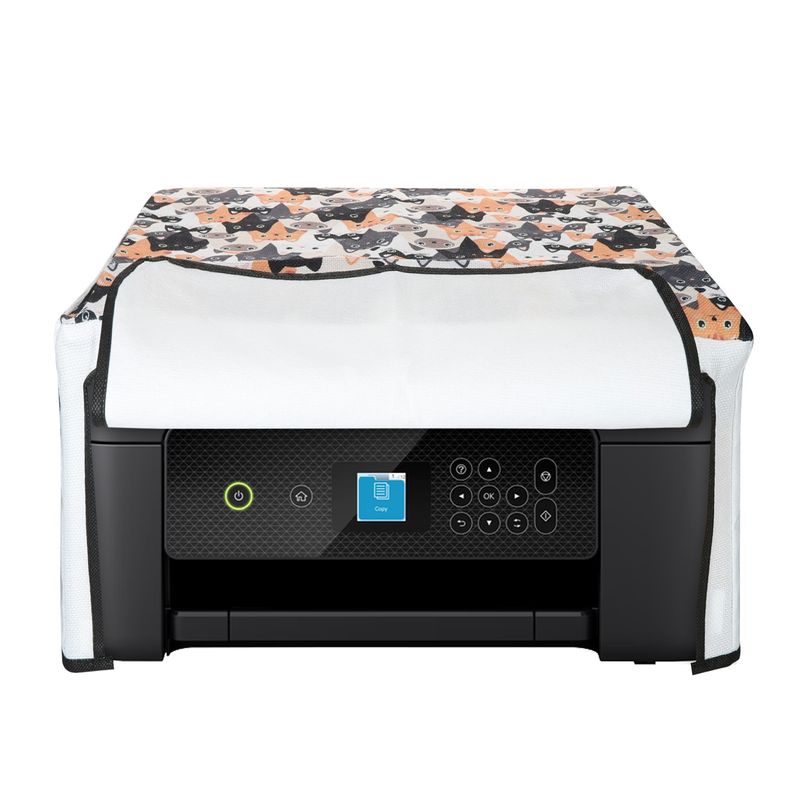PC, gaming si accesorii - Imprimante, scanere & consumabile - Consumabile si accesorii - Accesorii imprimante - Husa imprimanta Kwmobile pentru Epson Expression Home XP-3200, XP-4200, XP-4205, antipraf, in (panza), multicolor - Infinity.ro