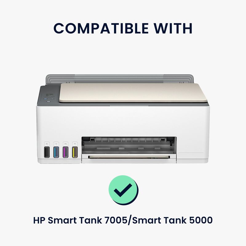 PC, gaming si accesorii - Imprimante, scanere & consumabile - Consumabile si accesorii - Accesorii imprimante - Husa imprimanta Kwmobile pentru HP Smart Tank 7005, Smart Tank 5000, antipraf, in (panza), multicolor - Infinity.ro