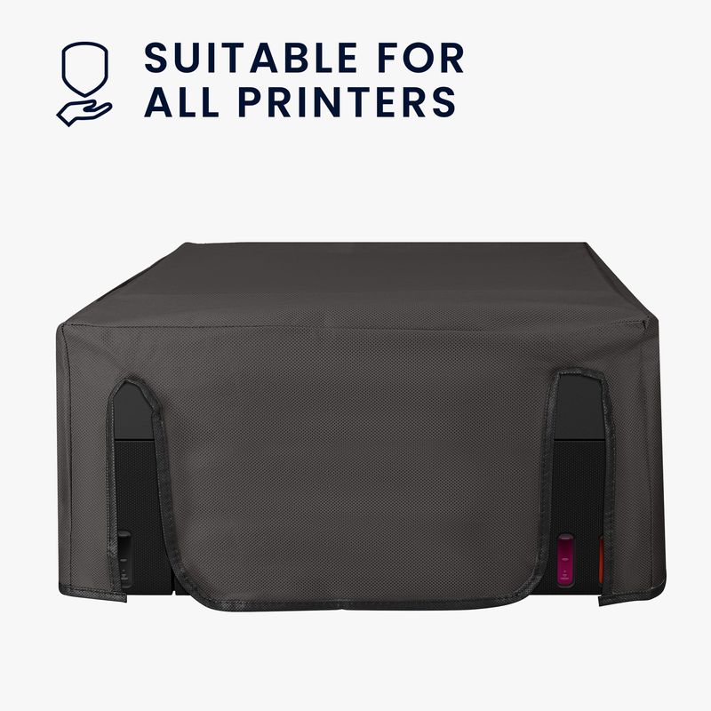 PC, gaming si accesorii - Imprimante, scanere & consumabile - Consumabile si accesorii - Accesorii imprimante - Husa imprimanta Kwmobile pentru Canon PIXMA G2570, antizgarieturi, antipraf, textil, gri - Infinity.ro