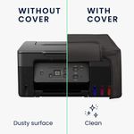 PC, gaming si accesorii - Imprimante, scanere & consumabile - Consumabile si accesorii - Accesorii imprimante - Husa imprimanta Kwmobile pentru Canon PIXMA G2570, antizgarieturi, antipraf, textil, gri - Infinity.ro