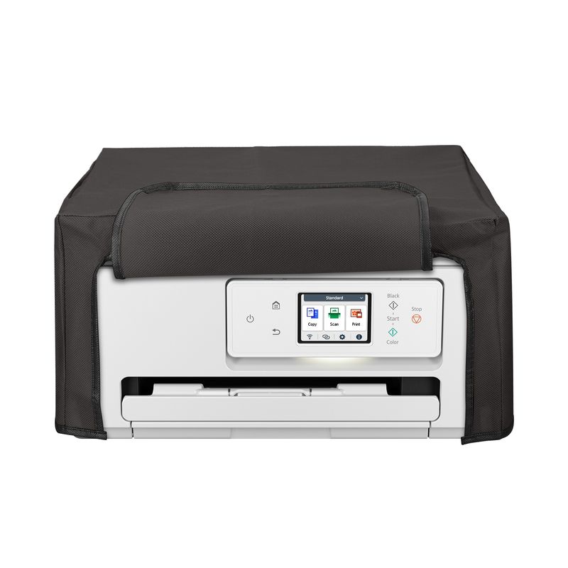 PC, gaming si accesorii - Imprimante, scanere & consumabile - Consumabile si accesorii - Accesorii imprimante - Husa imprimanta Kwmobile pentru Canon PIXMA TS7750i, antizgarieturi, antipraf, textil, gri - Infinity.ro