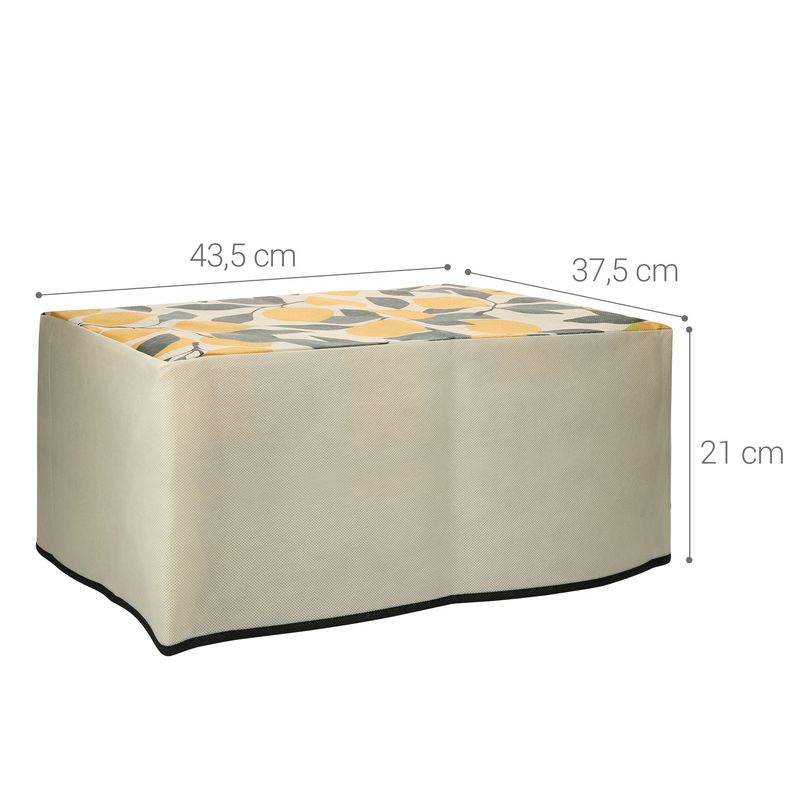 PC, gaming si accesorii - Imprimante, scanere & consumabile - Consumabile si accesorii - Accesorii imprimante - Husa imprimanta Kwmobile pentru HP Smart Tank 7005, Smart Tank 5000, antizgarieturi, antipraf, textil, multicolor - Infinity.ro