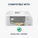 PC, gaming si accesorii - Imprimante, scanere & consumabile - Consumabile si accesorii - Accesorii imprimante - Husa imprimanta Kwmobile pentru Brother MFC-J4335DW, antipraf, in (panza), multicolor - Infinity.ro