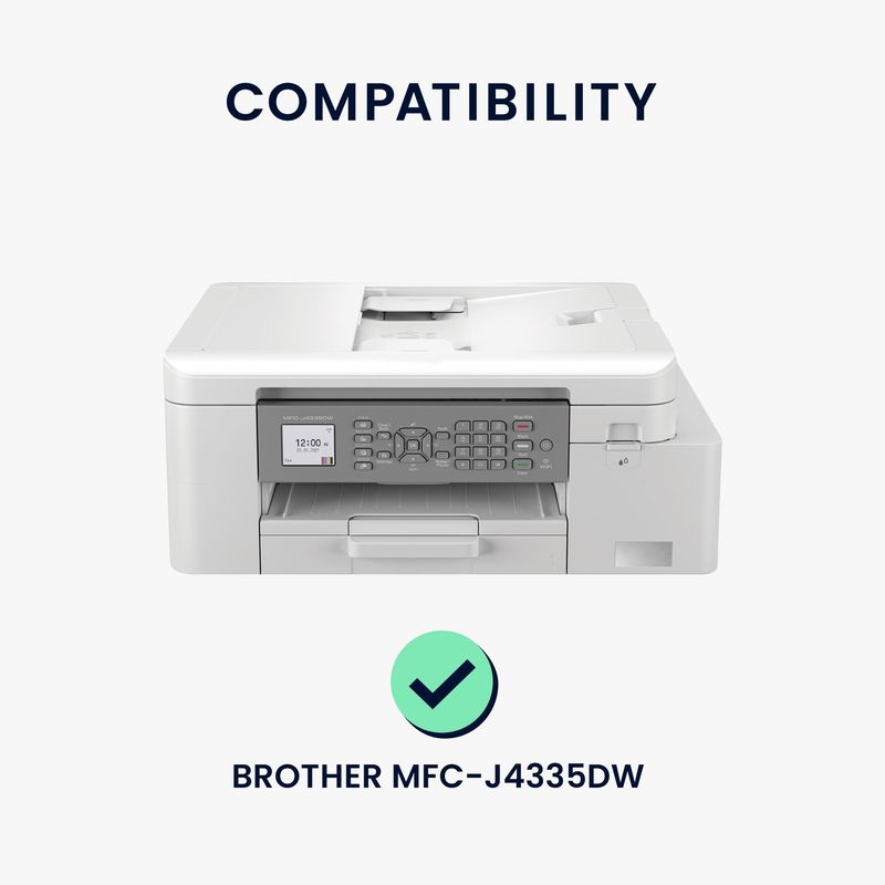 PC, gaming si accesorii - Imprimante, scanere & consumabile - Consumabile si accesorii - Accesorii imprimante - Husa imprimanta Kwmobile pentru Brother MFC-J4335DW, antizgarieturi, antipraf, textil, gri - Infinity.ro