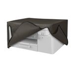 PC, gaming si accesorii - Imprimante, scanere & consumabile - Consumabile si accesorii - Accesorii imprimante - Husa imprimanta Kwmobile pentru Brother MFC-J4335DW, antizgarieturi, antipraf, textil, gri - Infinity.ro