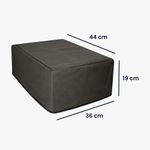 PC, gaming si accesorii - Imprimante, scanere & consumabile - Consumabile si accesorii - Accesorii imprimante - Husa imprimanta Kwmobile pentru Brother MFC-J4335DW, antizgarieturi, antipraf, textil, gri - Infinity.ro