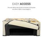 PC, gaming si accesorii - Imprimante, scanere & consumabile - Consumabile si accesorii - Accesorii imprimante - Husa imprimanta Kwmobile pentru Canon PIXMA TS3350, PIXMA MG7750 Series, antizgarieturi, antipraf, textil, multicolor - Infinity.ro