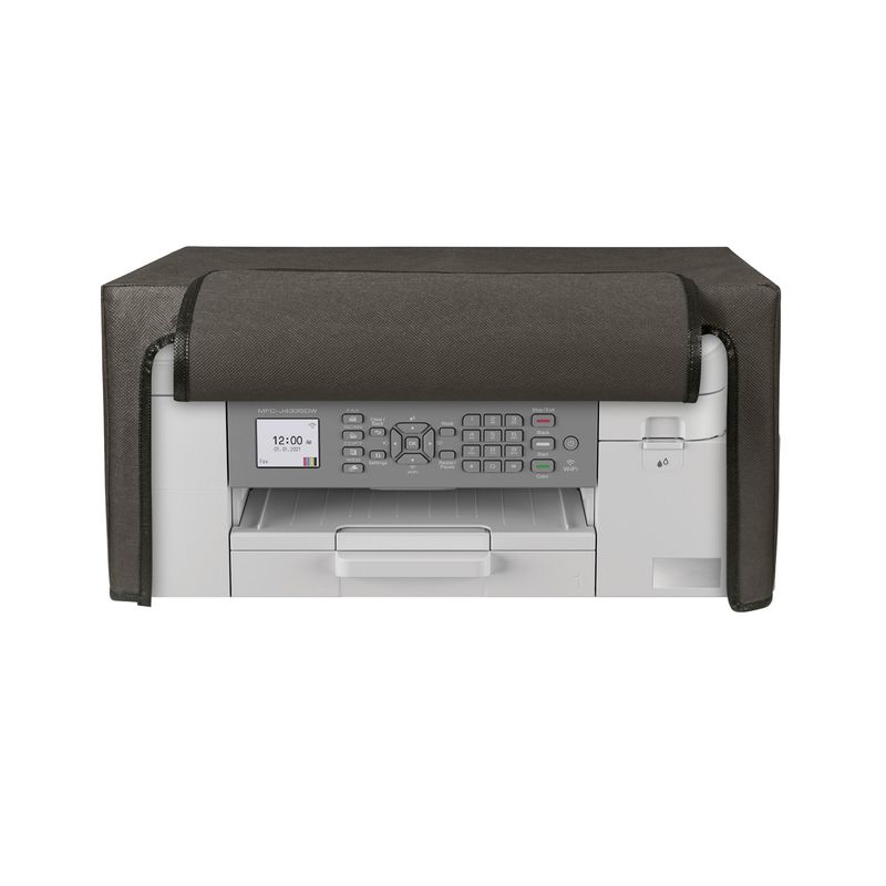 PC, gaming si accesorii - Imprimante, scanere & consumabile - Consumabile si accesorii - Accesorii imprimante - Husa imprimanta Kwmobile pentru Brother MFC-J4335DW, antizgarieturi, antipraf, textil, gri - Infinity.ro