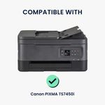 PC, gaming si accesorii - Imprimante, scanere & consumabile - Consumabile si accesorii - Accesorii imprimante - Husa imprimanta Kwmobile pentru Canon PIXMA TS7450i, antipraf, in (panza), multicolor - Infinity.ro