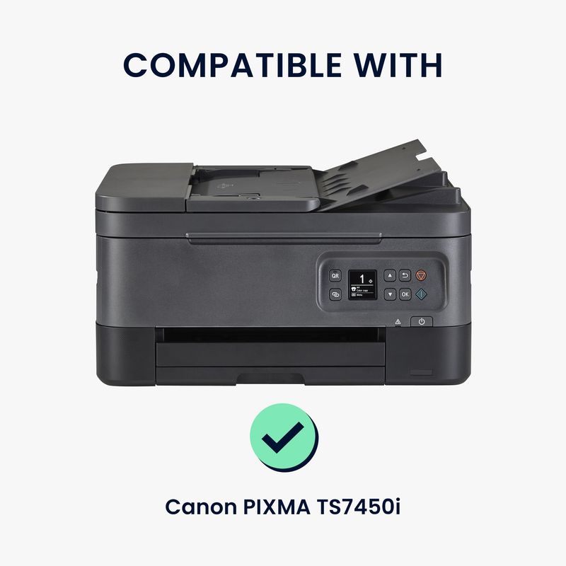 PC, gaming si accesorii - Imprimante, scanere & consumabile - Consumabile si accesorii - Accesorii imprimante - Husa imprimanta Kwmobile pentru Canon PIXMA TS7450i, antipraf, in (panza), multicolor - Infinity.ro