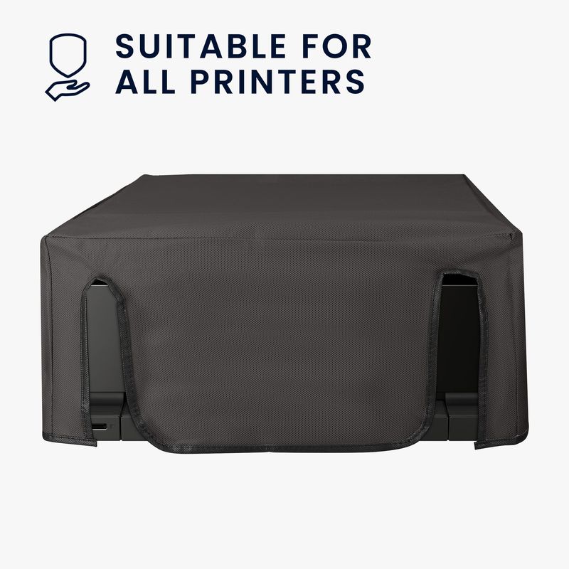 PC, gaming si accesorii - Imprimante, scanere & consumabile - Consumabile si accesorii - Accesorii imprimante - Husa imprimanta Kwmobile pentru Canon PIXMA TS8750, antizgarieturi, antipraf, textil, gri - Infinity.ro