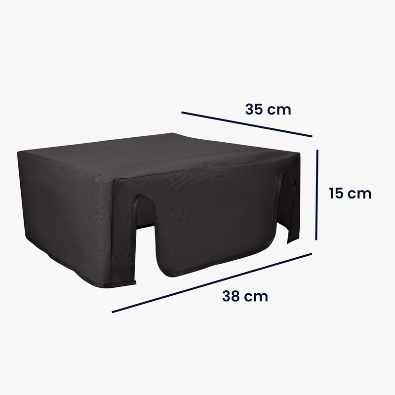 PC, gaming si accesorii - Imprimante, scanere & consumabile - Consumabile si accesorii - Accesorii imprimante - Husa imprimanta Kwmobile pentru Canon PIXMA TS8750, antizgarieturi, antipraf, textil, gri - Infinity.ro
