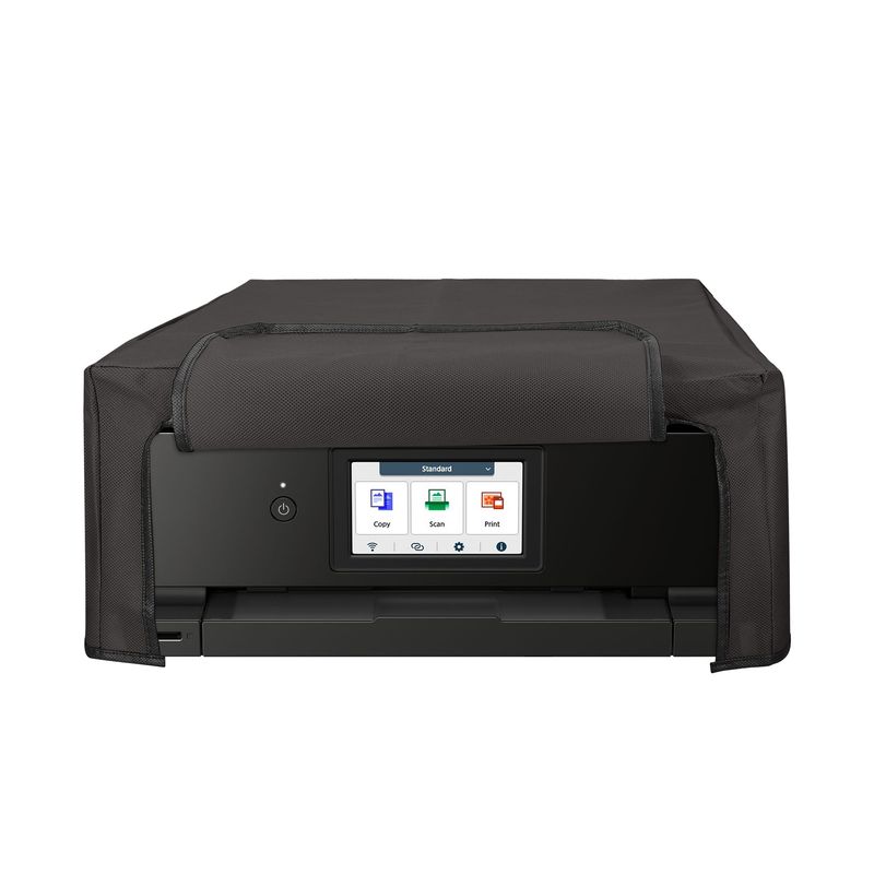 PC, gaming si accesorii - Imprimante, scanere & consumabile - Consumabile si accesorii - Accesorii imprimante - Husa imprimanta Kwmobile pentru Canon PIXMA TS8750, antizgarieturi, antipraf, textil, gri - Infinity.ro