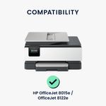 PC, gaming si accesorii - Imprimante, scanere & consumabile - Consumabile si accesorii - Accesorii imprimante - Husa imprimanta Kwmobile pentru HP OfficeJet 8015e, OfficeJet 8122e, antizgarieturi, antipraf, textil, gri - Infinity.ro