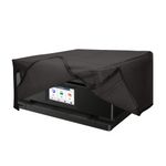 PC, gaming si accesorii - Imprimante, scanere & consumabile - Consumabile si accesorii - Accesorii imprimante - Husa imprimanta Kwmobile pentru Canon PIXMA TS8750, antizgarieturi, antipraf, textil, gri - Infinity.ro