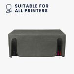 PC, gaming si accesorii - Imprimante, scanere & consumabile - Consumabile si accesorii - Accesorii imprimante - Husa imprimanta Kwmobile pentru Canon PIXMA G650, G620, antizgarieturi, antipraf, textil, gri - Infinity.ro