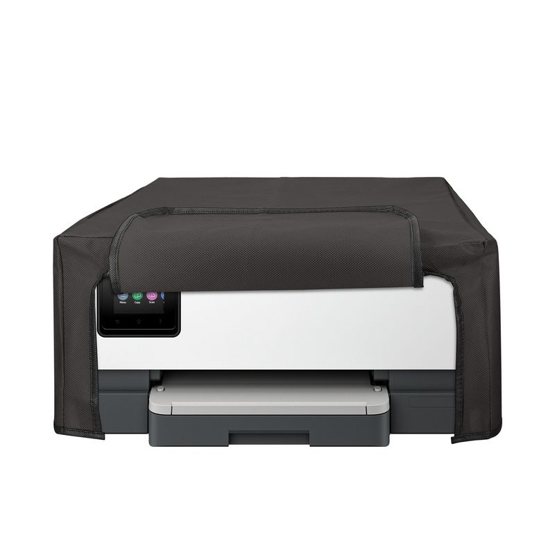 PC, gaming si accesorii - Imprimante, scanere & consumabile - Consumabile si accesorii - Accesorii imprimante - Husa imprimanta Kwmobile pentru HP OfficeJet 8015e, OfficeJet 8122e, antizgarieturi, antipraf, textil, gri - Infinity.ro