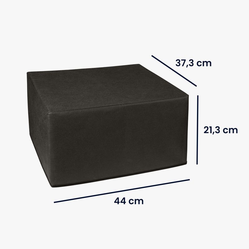 PC, gaming si accesorii - Imprimante, scanere & consumabile - Consumabile si accesorii - Accesorii imprimante - Husa imprimanta Kwmobile pentru HP Smart Tank 7005, Smart Tank 5000, antizgarieturi, antipraf, textil, gri - Infinity.ro