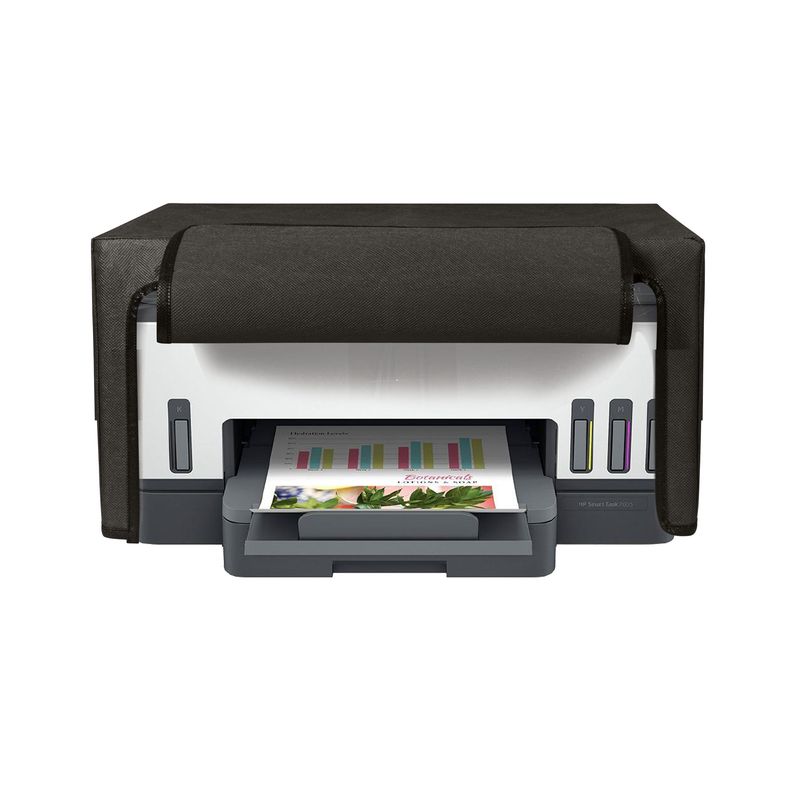 PC, gaming si accesorii - Imprimante, scanere & consumabile - Consumabile si accesorii - Accesorii imprimante - Husa imprimanta Kwmobile pentru HP Smart Tank 7005, Smart Tank 5000, antizgarieturi, antipraf, textil, gri - Infinity.ro