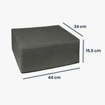 PC, gaming si accesorii - Imprimante, scanere & consumabile - Consumabile si accesorii - Accesorii imprimante - Husa imprimanta Kwmobile pentru Canon PIXMA TS3550i, TS3551i, antizgarieturi, antipraf, textil, gri - Infinity.ro