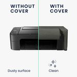 PC, gaming si accesorii - Imprimante, scanere & consumabile - Consumabile si accesorii - Accesorii imprimante - Husa imprimanta Kwmobile pentru Canon PIXMA TS3550i, TS3551i, antizgarieturi, antipraf, textil, gri - Infinity.ro