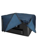 PC, gaming si accesorii - Imprimante, scanere & consumabile - Consumabile si accesorii - Accesorii imprimante - Husa imprimanta Kwmobile pentru Epson WorkForce WF-4820, antipraf, in (panza), gri albastrui - Infinity.ro