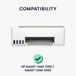 PC, gaming si accesorii - Imprimante, scanere & consumabile - Consumabile si accesorii - Accesorii imprimante - Husa imprimanta Kwmobile pentru HP Smart Tank 7005, Smart Tank 5000, antizgarieturi, antipraf, textil, gri deschis - Infinity.ro