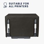 PC, gaming si accesorii - Imprimante, scanere & consumabile - Consumabile si accesorii - Accesorii imprimante - Husa imprimanta Kwmobile pentru HP Smart Tank 7005, Smart Tank 5000, antizgarieturi, antipraf, textil, gri - Infinity.ro