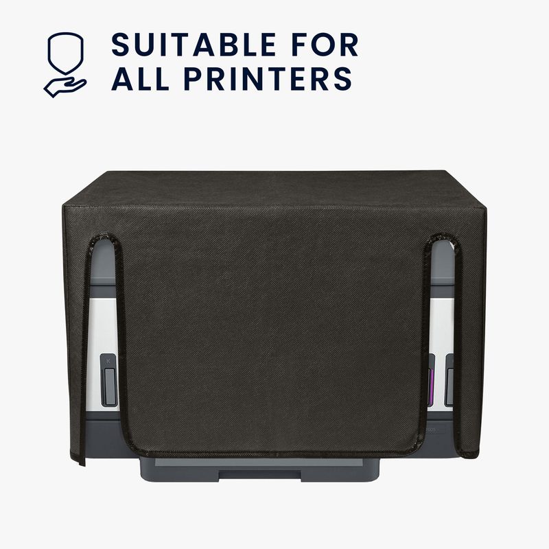PC, gaming si accesorii - Imprimante, scanere & consumabile - Consumabile si accesorii - Accesorii imprimante - Husa imprimanta Kwmobile pentru HP Smart Tank 7005, Smart Tank 5000, antizgarieturi, antipraf, textil, gri - Infinity.ro