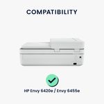PC, gaming si accesorii - Imprimante, scanere & consumabile - Consumabile si accesorii - Accesorii imprimante - Husa imprimanta Kwmobile pentru HP Envy 6420e, Envy 6455e, antizgarieturi, antipraf, textil, gri - Infinity.ro