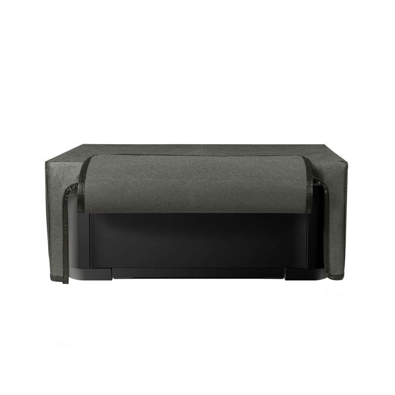 PC, gaming si accesorii - Imprimante, scanere & consumabile - Consumabile si accesorii - Accesorii imprimante - Husa imprimanta Kwmobile pentru Canon PIXMA MG3650 S, antizgarieturi, antipraf, textil, gri - Infinity.ro