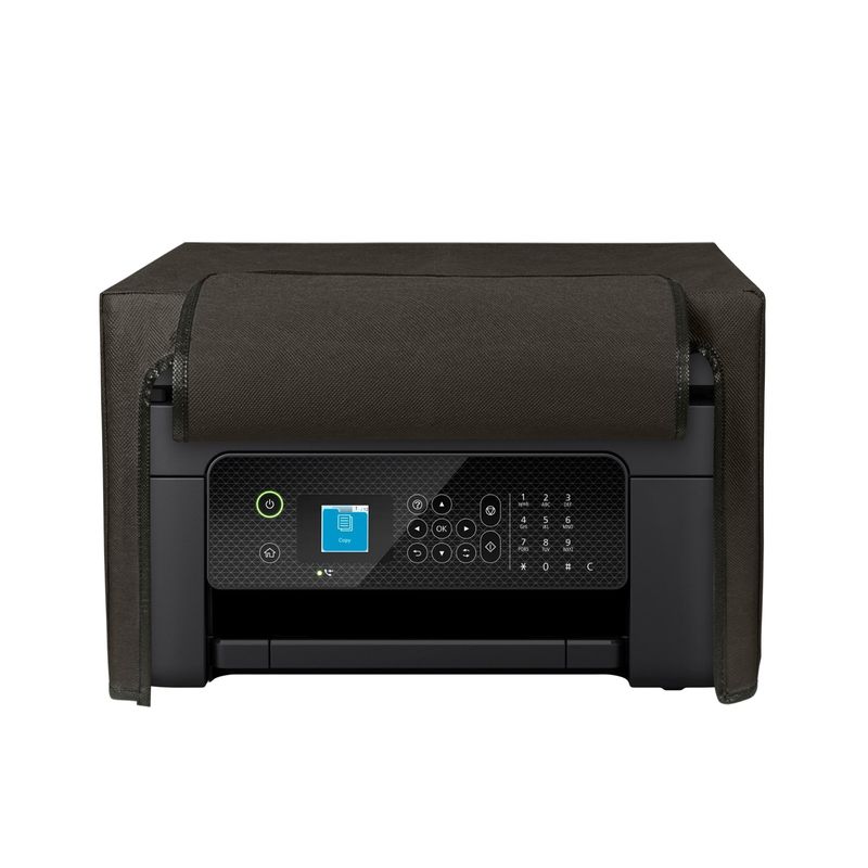 PC, gaming si accesorii - Imprimante, scanere & consumabile - Consumabile si accesorii - Accesorii imprimante - Husa imprimanta Kwmobile pentru Epson WorkForce WF-2930, antizgarieturi, antipraf, textil, gri - Infinity.ro
