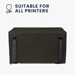 PC, gaming si accesorii - Imprimante, scanere & consumabile - Consumabile si accesorii - Accesorii imprimante - Husa imprimanta Kwmobile pentru Epson WorkForce WF-2930, antizgarieturi, antipraf, textil, gri - Infinity.ro