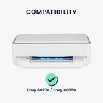 PC, gaming si accesorii - Imprimante, scanere & consumabile - Consumabile si accesorii - Accesorii imprimante - Husa imprimanta Kwmobile pentru HP Envy 6020e, Envy 6055e, antizgarieturi, antipraf, textil, negru - Infinity.ro