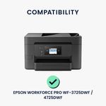 PC, gaming si accesorii - Imprimante, scanere & consumabile - Consumabile si accesorii - Accesorii imprimante - Husa imprimanta Kwmobile pentru Epson WorkForce Pro WF-3725DWF, 4725DWF, antizgarieturi, antipraf, textil, gri - Infinity.ro