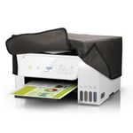 PC, gaming si accesorii - Imprimante, scanere & consumabile - Consumabile si accesorii - Accesorii imprimante - Husa imprimanta Kwmobile pentru Epson EcoTank ET-2826, ET-2800, ET-1810, antizgarieturi, antipraf, textil, gri - Infinity.ro